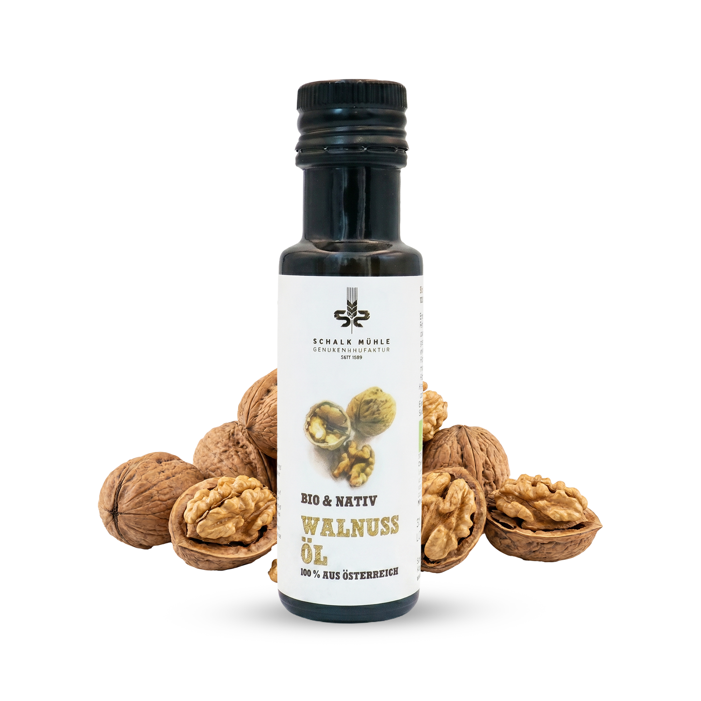 Organic Raw Walnut Oil – Cold Pressed (100ml) - HayatOrganic.com