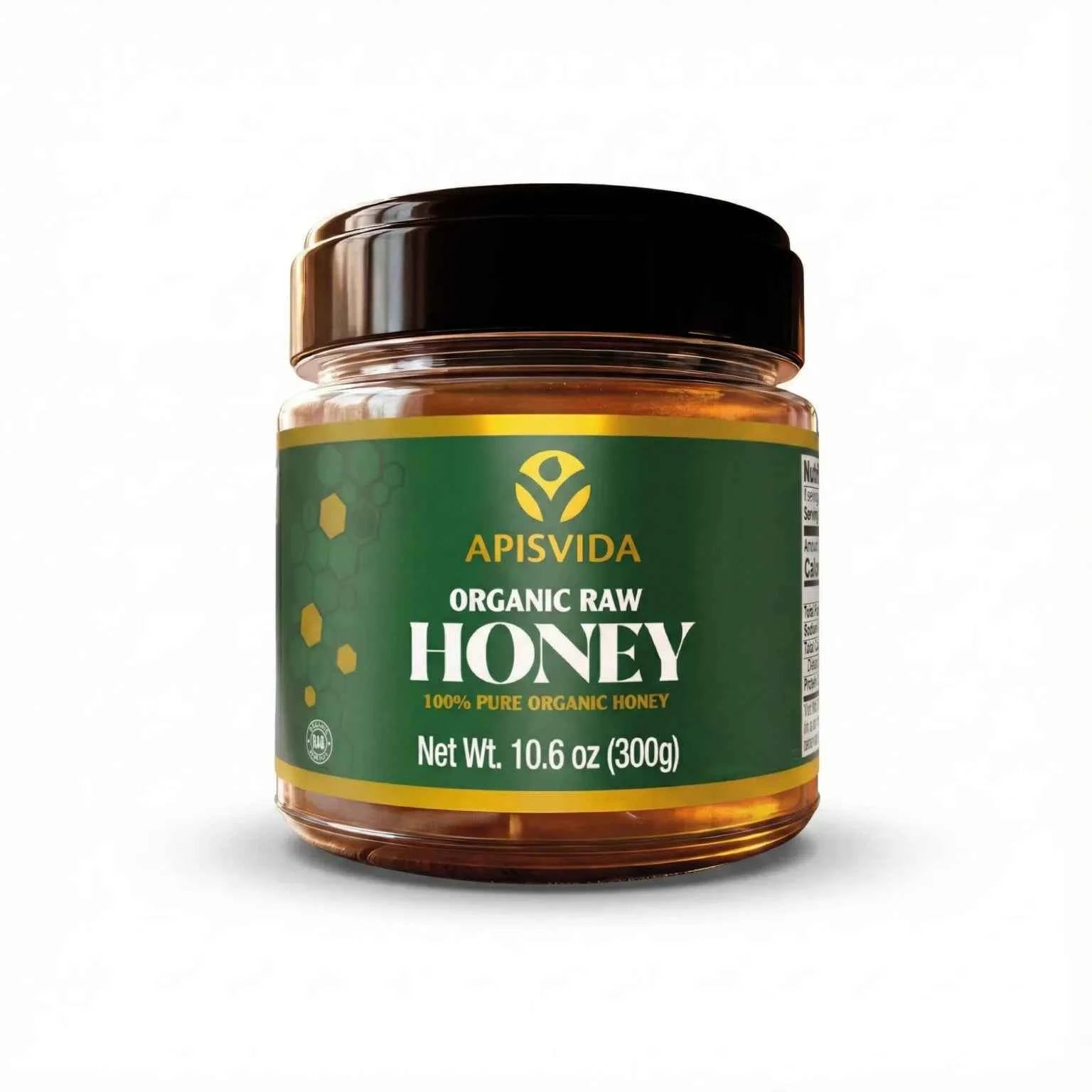 Brazilian Organic Raw Honey – Apis Vida – (300g)