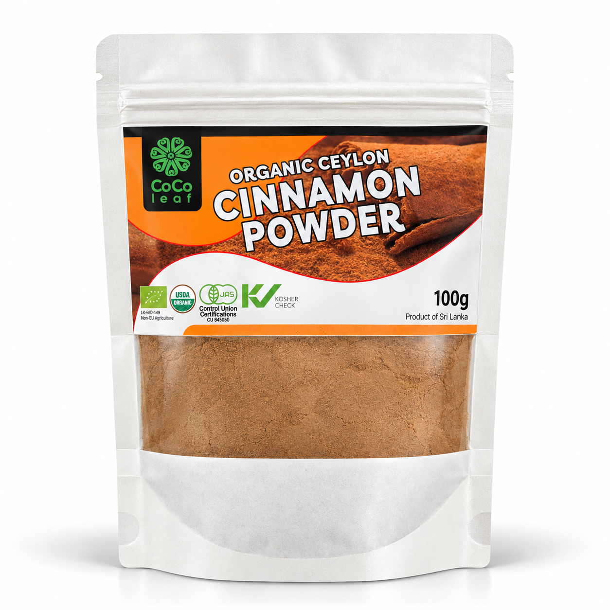 Organic Ceylon Cinnamon Powder - (100g)