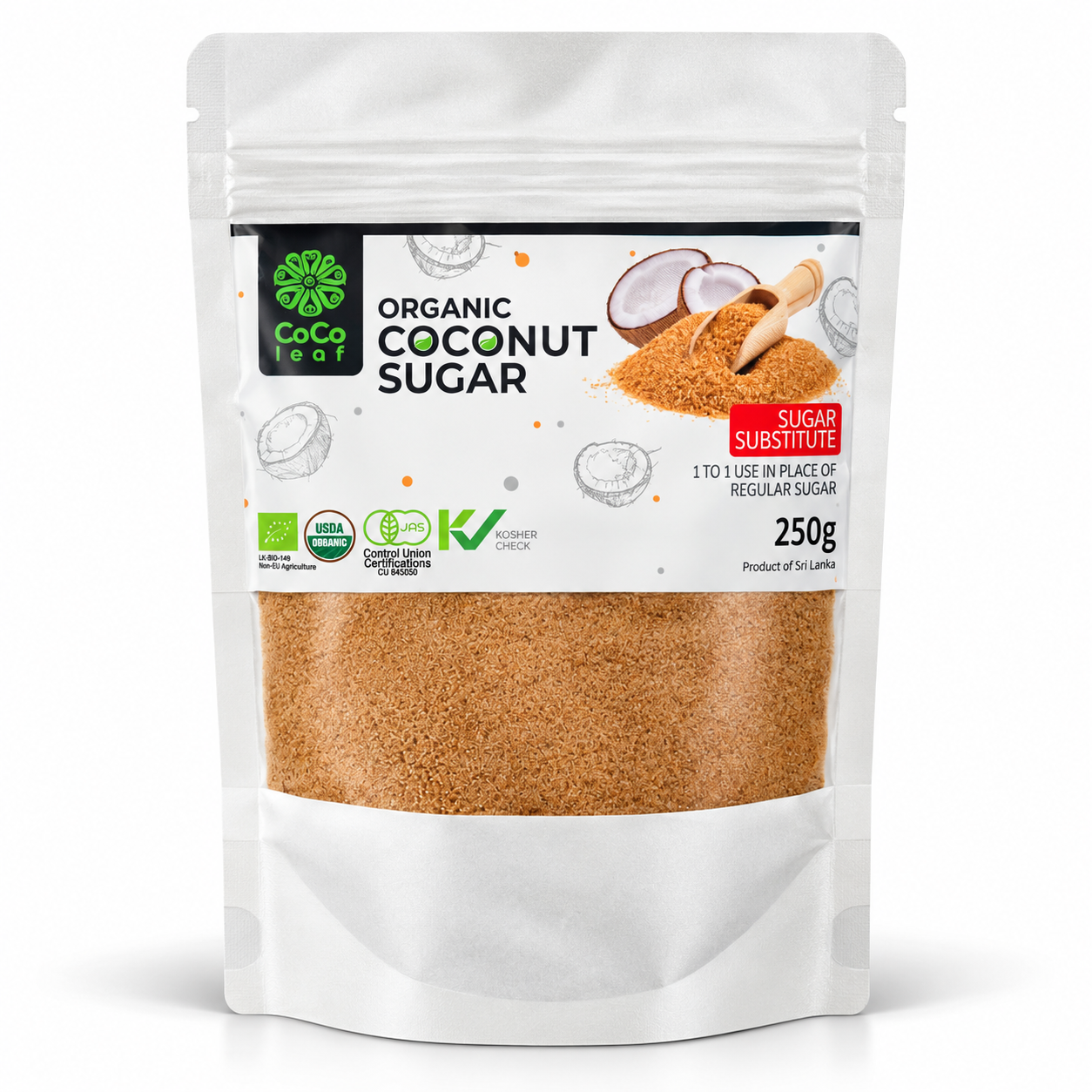 Organic Coconut Sugar - (250g)