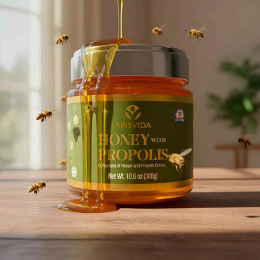 Brazilian Honey with Green Propolis – Apis Vida - (300g)