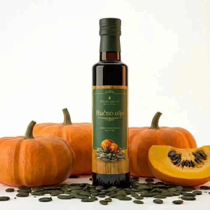 Cold-pressed pumpkin seed oil - (100ml)