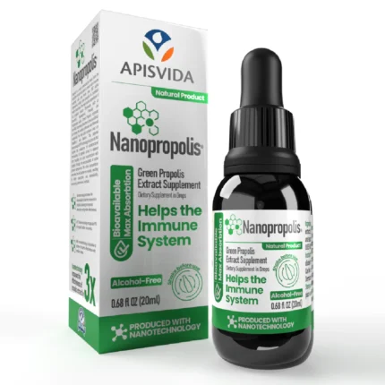 نانوبروبوليس – مستخلص البروبوليس الأخضر 20 مل | تركيز عالٍ بتقنية النانو
