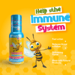 ⁦بروبوفليكس للأطفال -  بخاخ الحلق – بروبوليس، عسل وتوت أزرق  عبوة بخاخ - (35ml)⁩ - الصورة ⁦3⁩