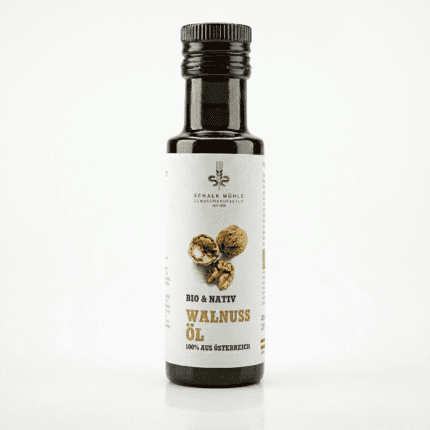 زيت الجوز العضوي غير محمص زيت عضوي خام زيت معصور على البارد بجودة عالية طبيعي 100% بلد المنشأ: النمسا